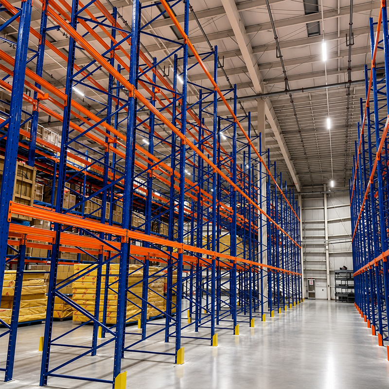 Custom Q235B Steel Pallet Racking System Heavy Duty Pallet Racking System Industrial Racks With 24h CAD Drawing