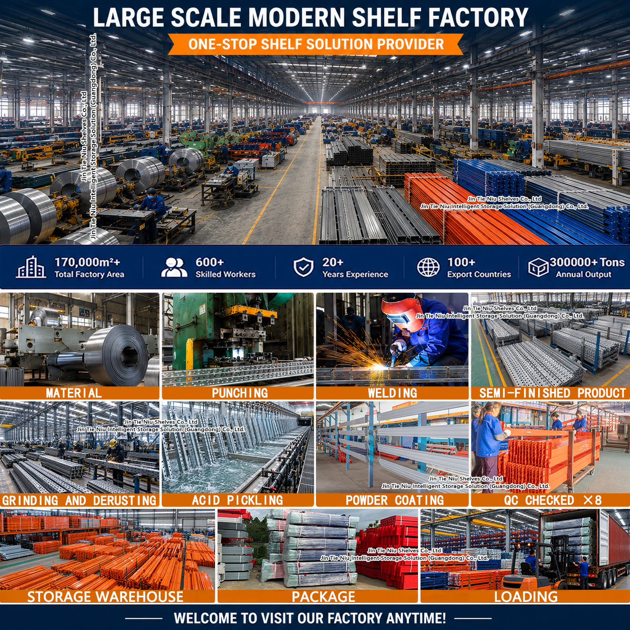 3000KG Heavy Duty Warehouse Shelf Rack For Pallet And Carton Storage 4 Levels For Pallet Storage