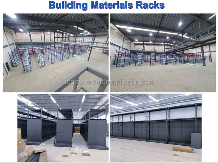Heda Factory Steel Pallet Rack Shelves Selective Pallet Racking System Industrial Racks for Warehouse