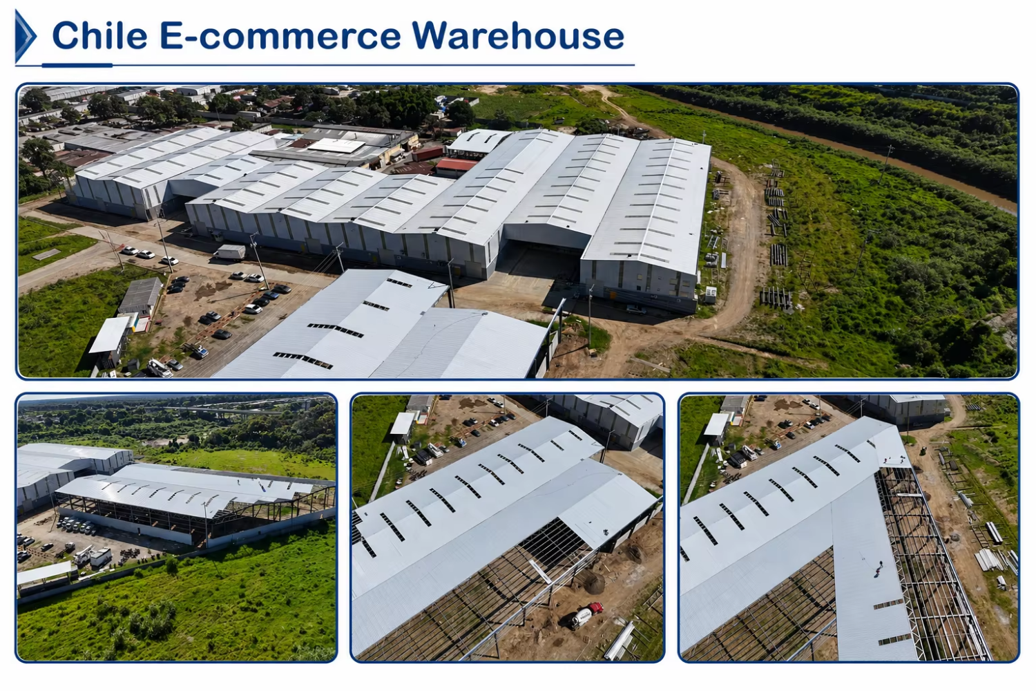 Honeycomb Beam Steel Structure Warehouse H Section Prefab Industrial Logistics Storage Workshop Metal Shed Building