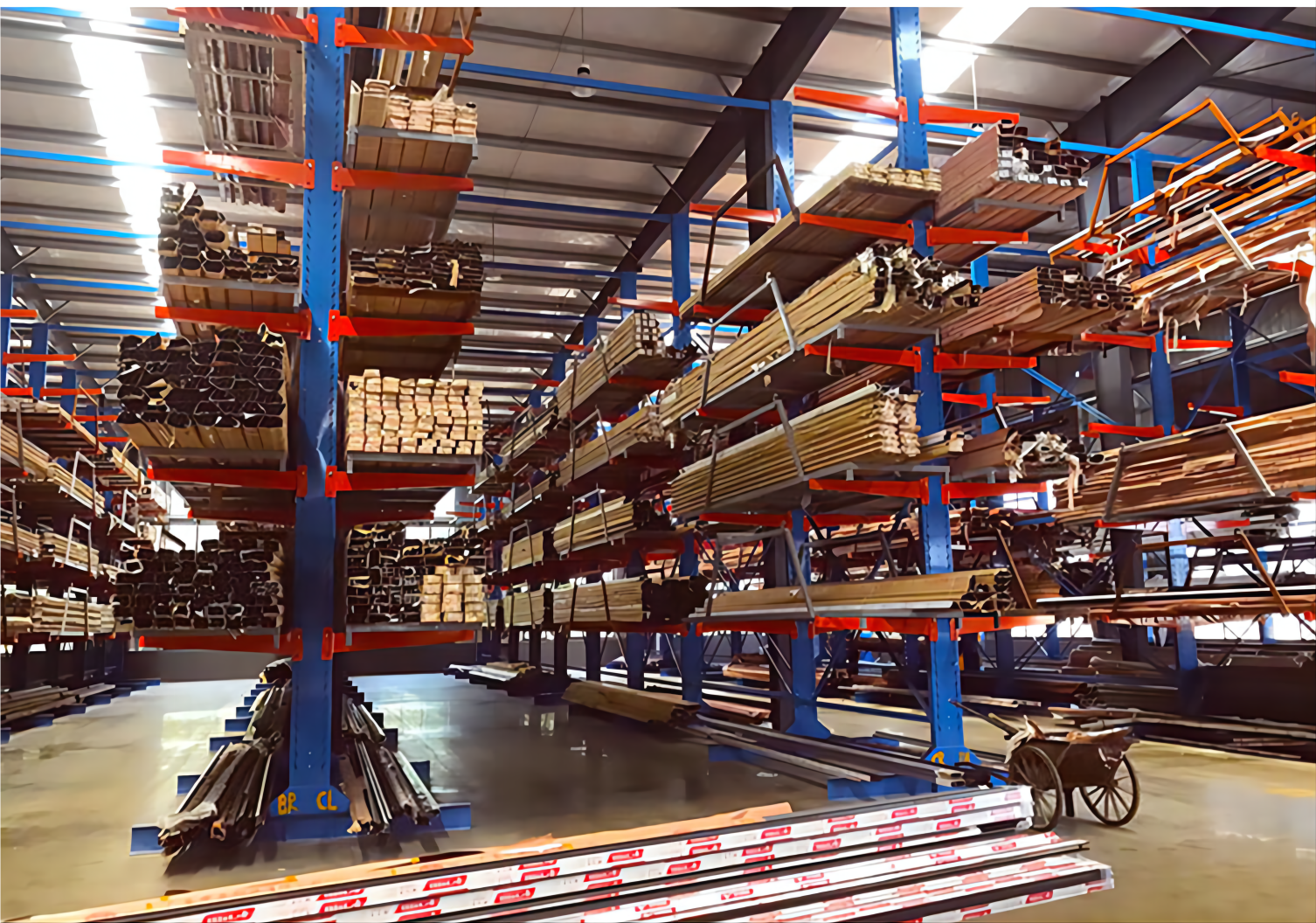 Cantilever Racking Structure Display