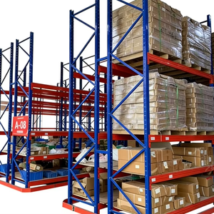 Heavy-Duty Thickened Cold Rolled Steel Epoxy Coated Factory Warehouse Shelving Logistics Express Basement Storage Rack Shelves
