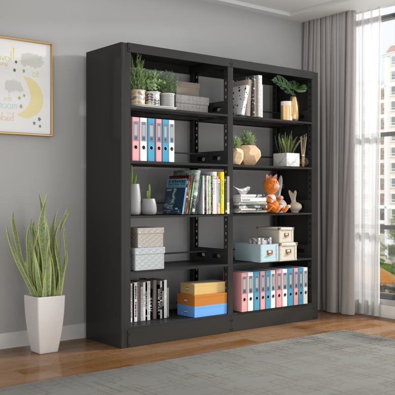 Household Storage Shelves Cabinets Study Rooms Floor Standing Single Sided Libraries Supermarkets Rack Unit Use Bulk Purchasing