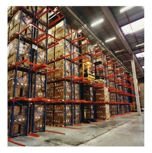 Jracking Warehouse Steel Metal Storage Drive in Rack Storage System