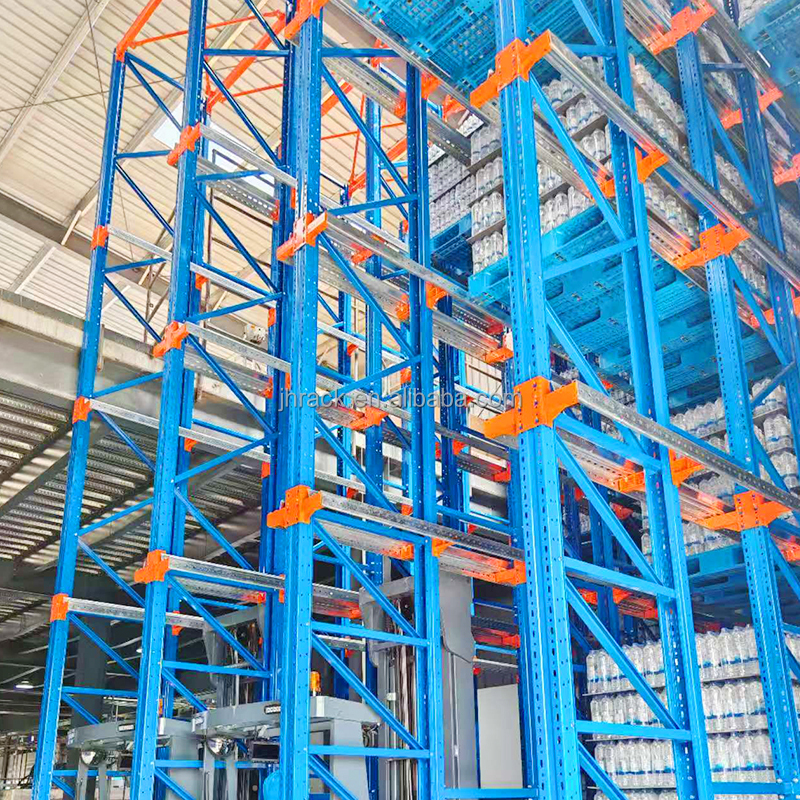 Steel Drive-In Pallet Rack Heavy Duty Industrial Warehouse Storage System for High-Density Cold Room Storage
