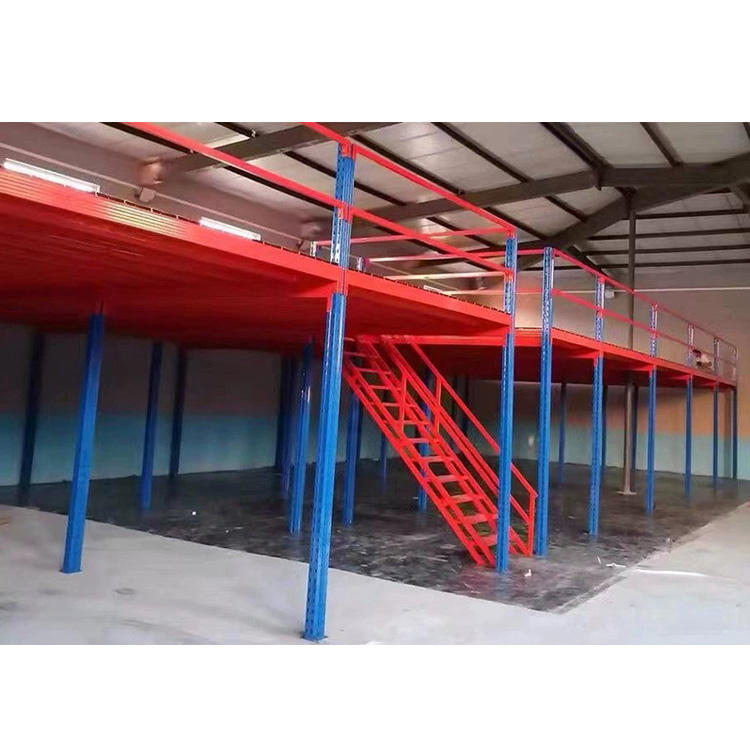 ISO CE Certified Heavy Duty Steel Mezzanine Floor Racking System Multi-level Warehouse Storage Platform Factory Supplier