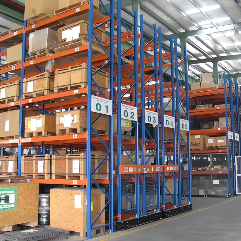 Dual Pallet Depth Design Lower Aisle Quantity Required General Pallet Warehouse Double Deep Pallet Racking