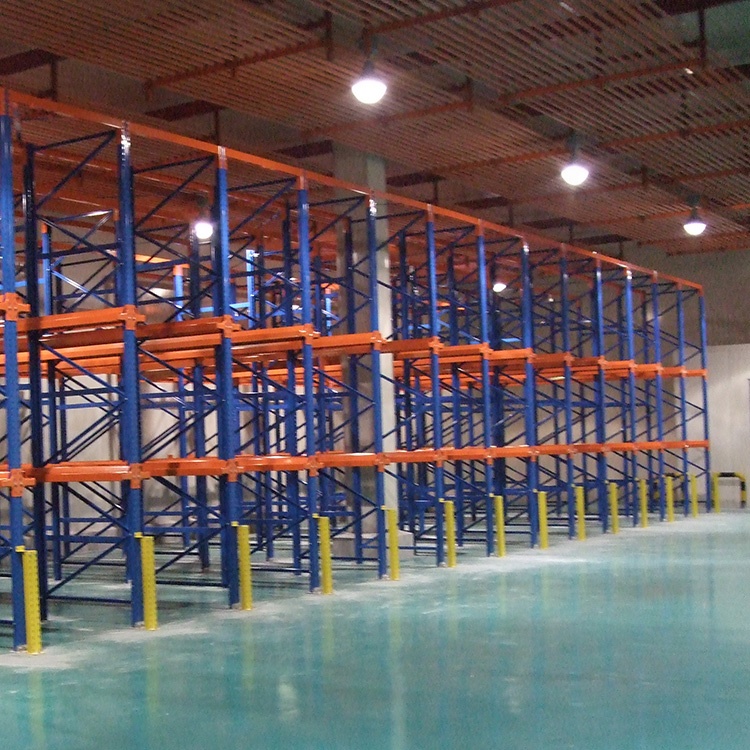 High Space Utilization Narrow Aisle Drive In Racking System Design