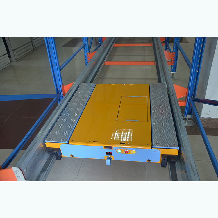 Blue Orange Customizable Colors Industrial Stacking Racks Heavy Duty Steel Pallet Rack System Warehouse Storage Shuttle Racking