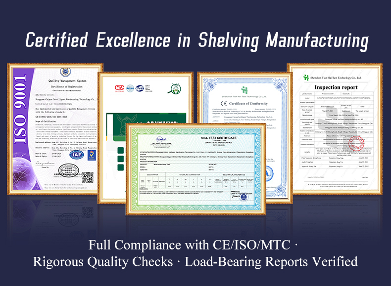 Product Quality Certifications CE ISO MTC