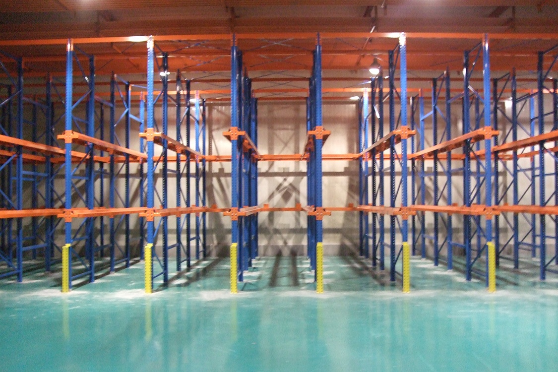 Drive In Racking Structure Detail