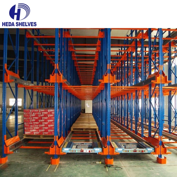 Customized Used High Quality Steel Heavy Duty Automatic Storage System Shuttle Pallet Rack for Warehouse