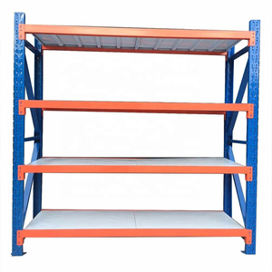 Adjustable Flexible Steel Selective Pallet Rack Multi-Level Corrosion Protection Long Span Bolted Racking Warehouse Racks