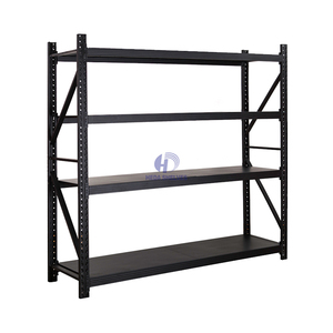 Heavy Duty 5 Layer Steel Industrial Shelving Racks with Corrosion Protection Stackable Pallet Storage Boltless Warehouse Racking