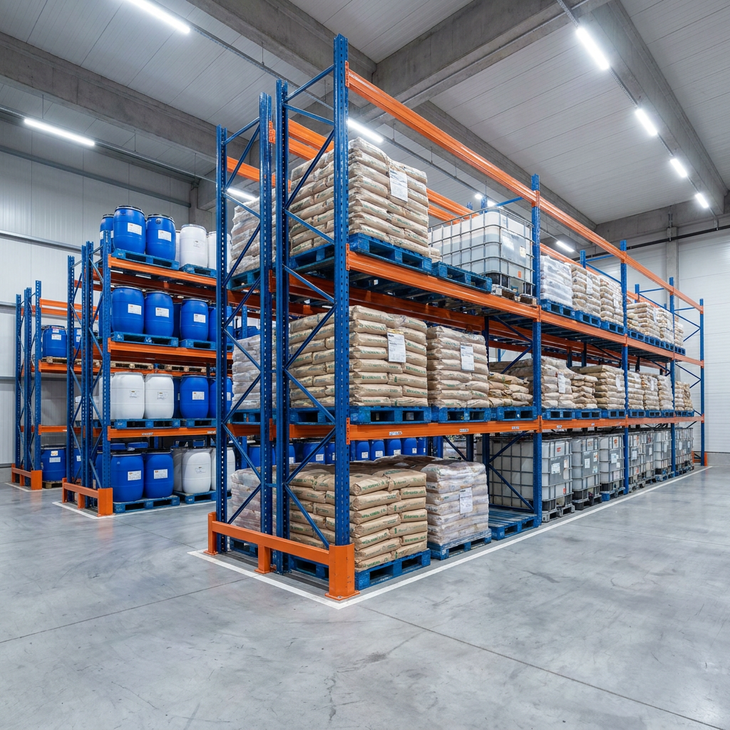 Adjustable Logistics Pallet Rack Heavy Duty Steel Storage Rack System Industrial Racks Q235B Steel for Factory Storage