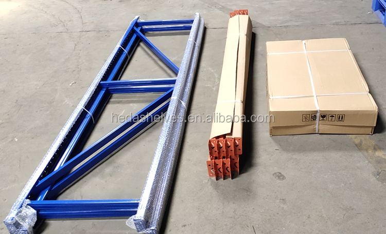 Heda Factory Steel Pallet Rack Shelves Selective Pallet Racking System Industrial Racks for Warehouse