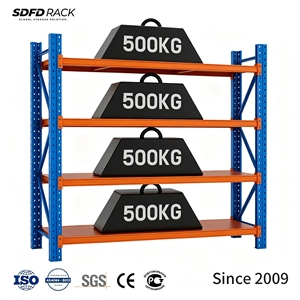 Custom Heavy Duty Industrial Steel 5 Multi-Level Stacking Storage Carpet Roll Display Warehouse Beam Pallet Racking Systems