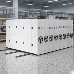 Wholesale Mobile Compact Shelving Supplier, High Quality Steel Movable Archive Storage Rack for Bulk Order