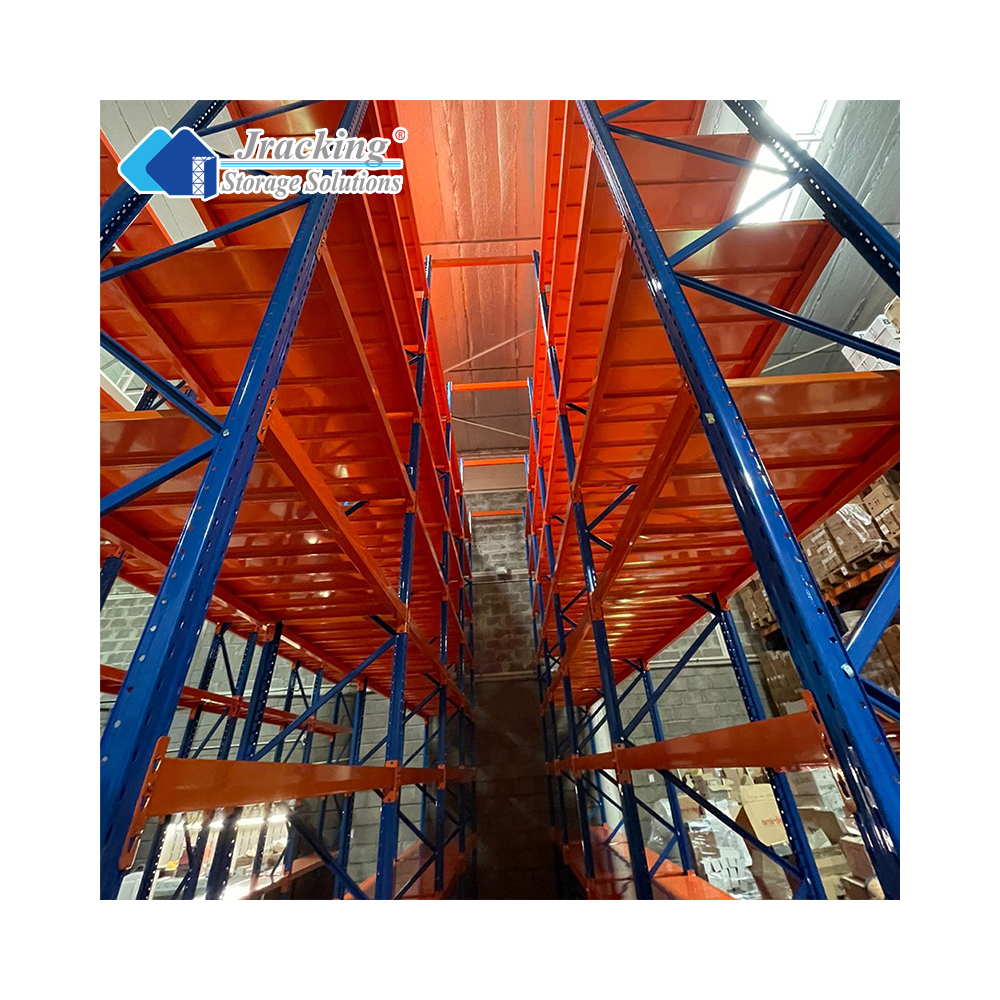 Jracking NEW EU Standard Heavy Duty Selective Steel Pallet Racking Systems For Warehouse Storage