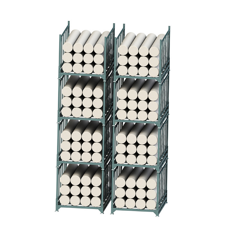 Heavy Plate Stacking Pallet Rack Capacity Tire Racking High Quality Folding Storage Cage Bulk Rotary System