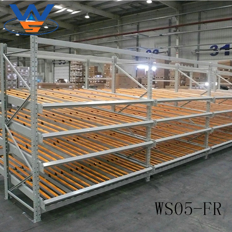 Customized FIFO Roller Racking Dynamic Storage Rack Carton Flow Rack For 2024 Promotion