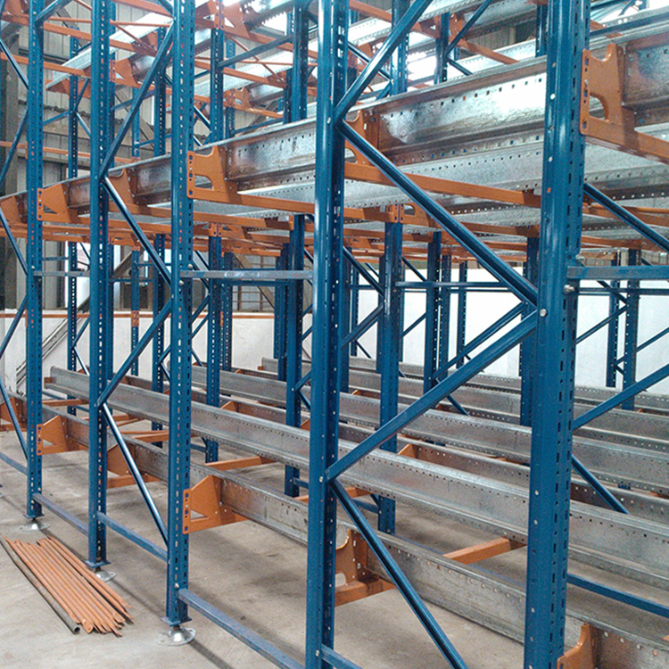 High Efficiency Auto Rack Shuttles Warehouse Racking Stacking Racks & Shelves Storages Rack Pallet Shuttle System