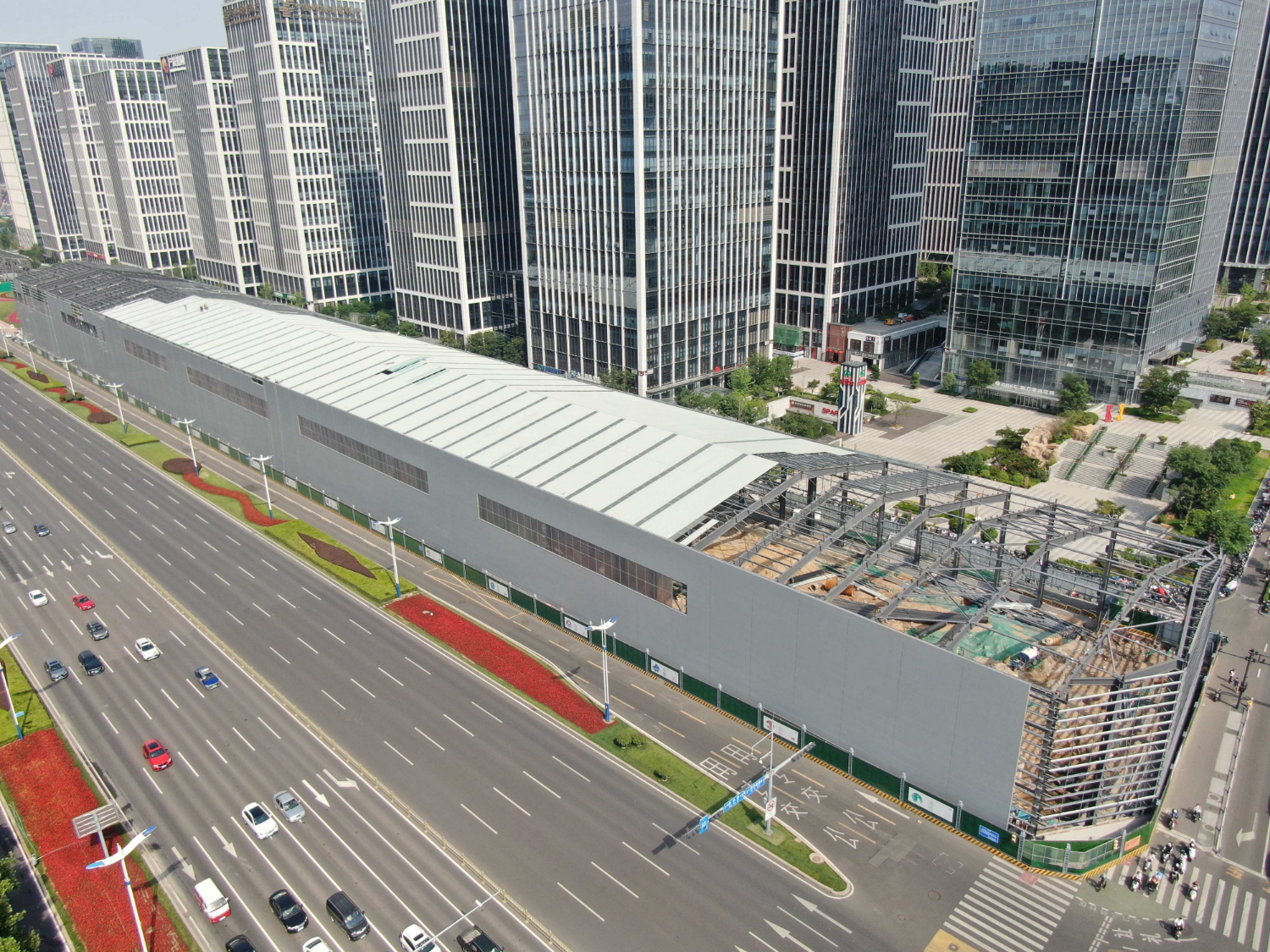 Honeycomb Beam Steel Structure Warehouse H Section Prefab Industrial Logistics Storage Workshop Metal Shed Building