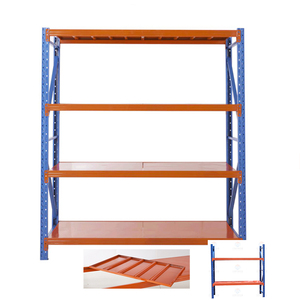 New Warehouse Longspan Racking Customized Color Supermarket Rack Manufacturers 200Kg Steel Wide Span Shelving Racks