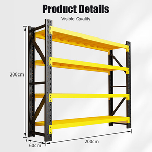Industrial Metal Light Duty Warehouse Steel Storage Rack Systems Adjustable Boltless Metal Shelving Units
