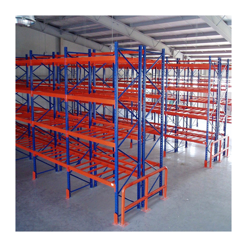 Industrial Pallet Racking System Spliced Steel Drop-Over Deck Panel Warehouse Storage Rack 2000kg Heavy Duty