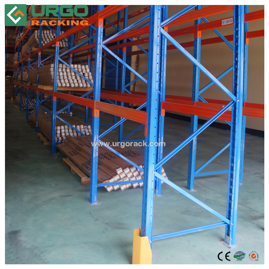 Heavy Duty Selective Pallet Rack Steel Beam Shelving Adjustable Stackable Storage System Galvanized Powder Coated