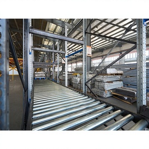 Gravity Flow Roller Racking Systems Customized Heavy Duty Carton Flow Racks