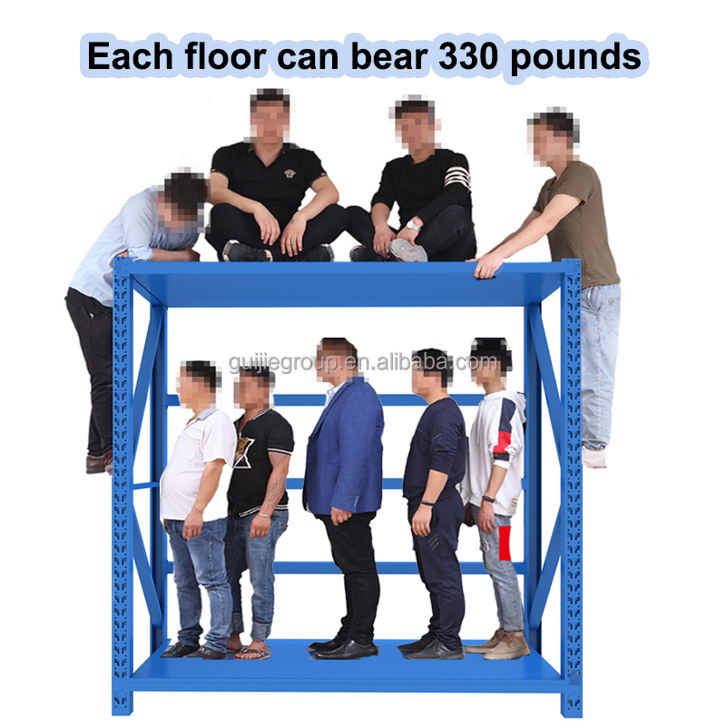 Heavy Duty Iron/Metal Durable Warehouse Shelves for Industrial Bulk Storage