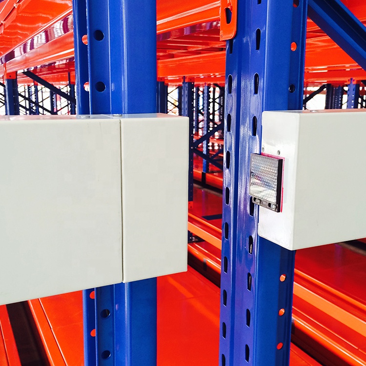 High Density Warehouse Automated Retrieval Type Electric Mobile Pallet Racking