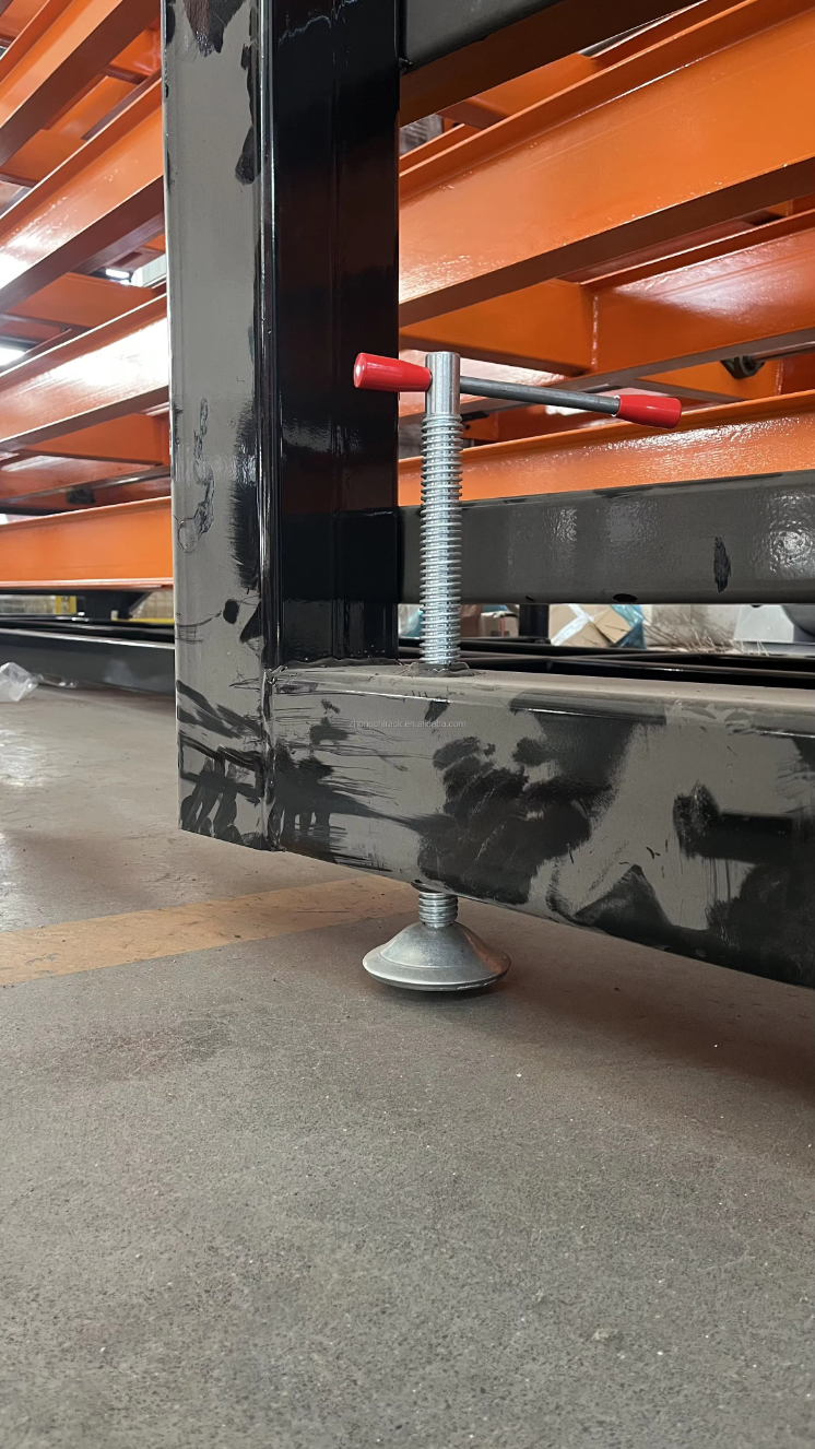 Heavy Duty Electric Sheet Storage Rack Automated Warehouse Rack for Metal Plate Inventory Management