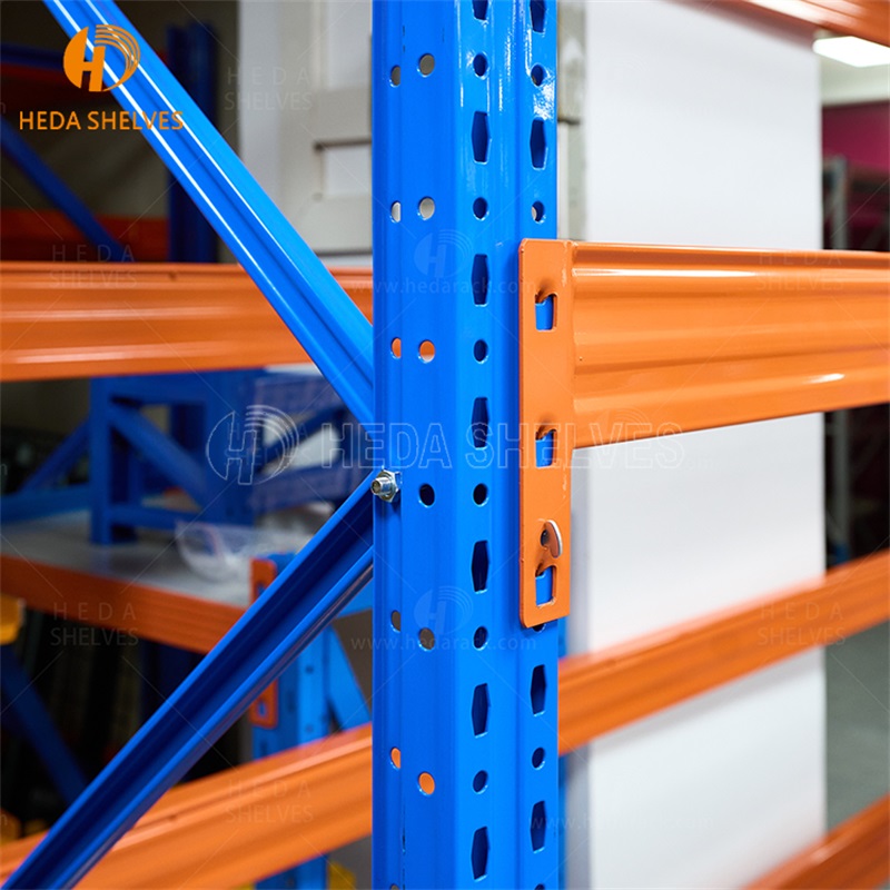 Warehouse Racking Large Capacity Selective Racking System Double Deep Pallet Racking Warehouse Storage