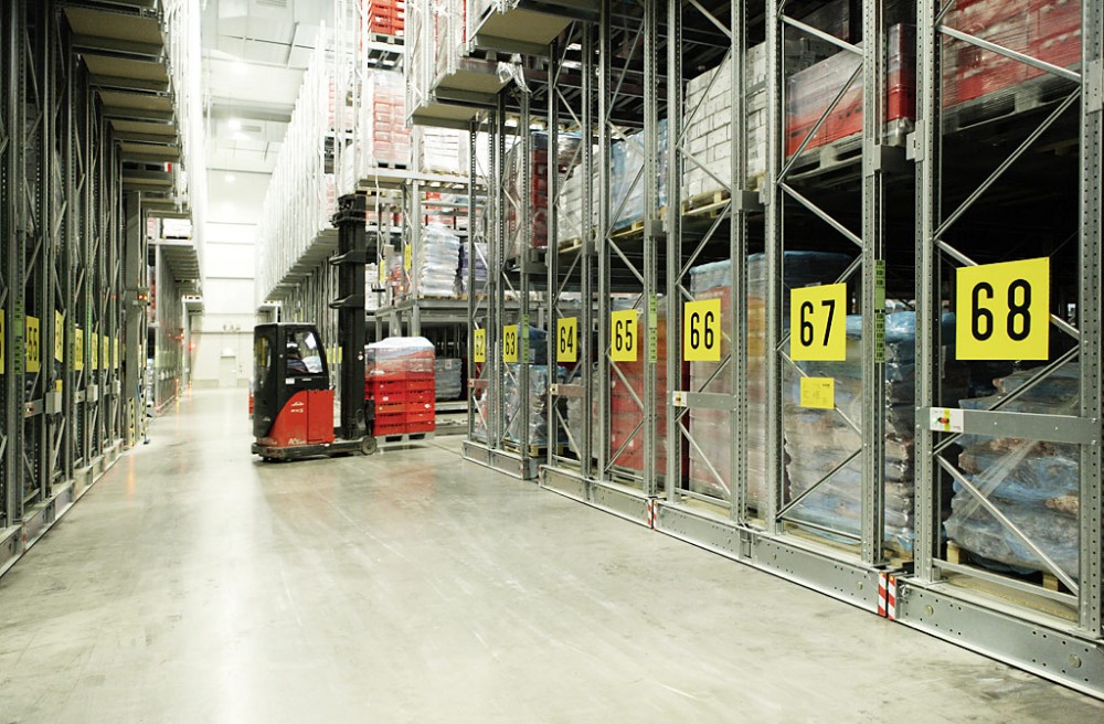 High Standard OEM Live Pallet Rack Gravity Flow Rack