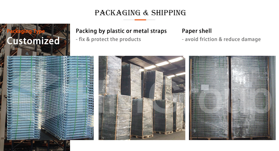 Warehouse Storage System Galvanized Durable Metal Mesh Pallet Racking Wire Decking