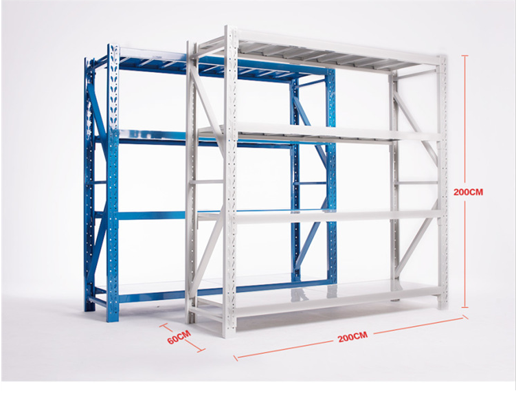 Steel-wood rack multi-layer design