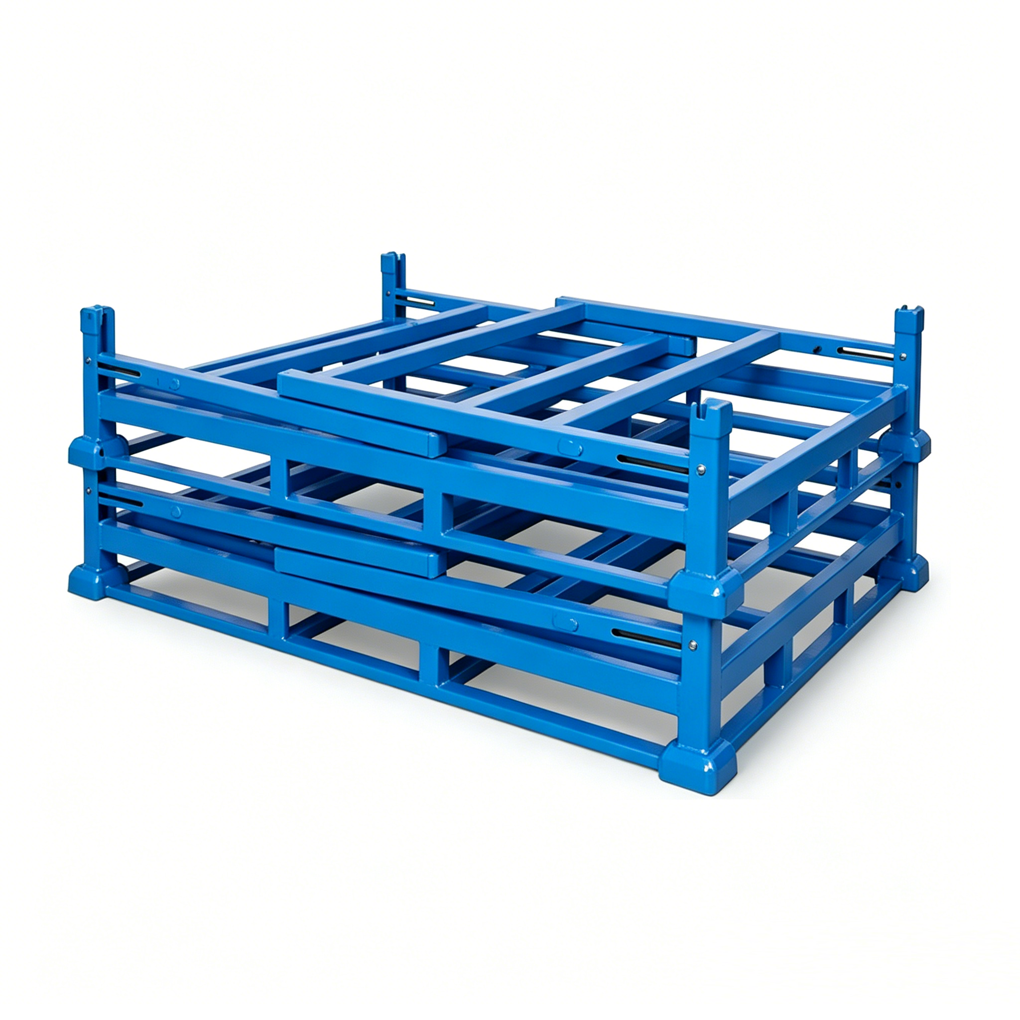 Heavy Duty Warehouse Stacking Shelf Pallet Steel Foldable Storage Rack