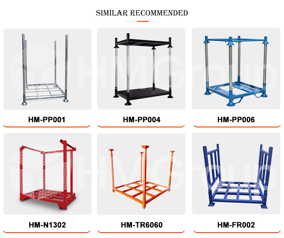 Heavy Duty Industrial Galvanized Metal Steel Storage Stacking Pipe Pallet Stillages Racks