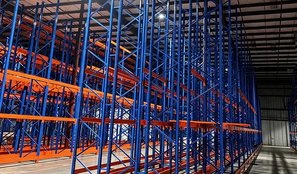 Warehouse structural design layout