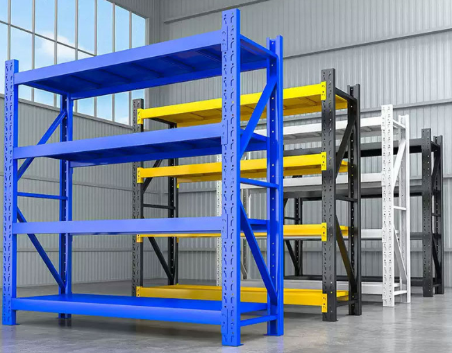 Commercial Furniture Factory Heavy Duty Eco Friendly Adjustable Steel Shelving Industrial Warehouse Storage Commercial Furniture