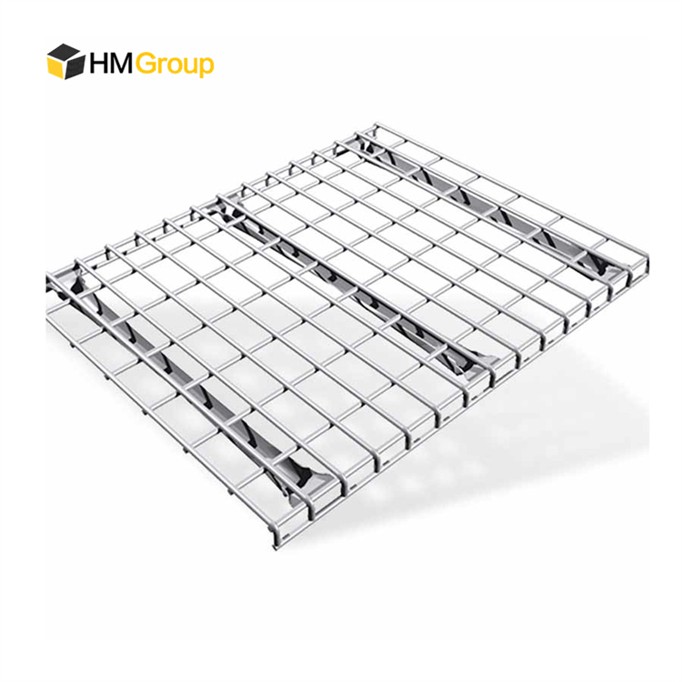 Warehouse Storage System Galvanized Durable Metal Mesh Pallet Racking Wire Decking
