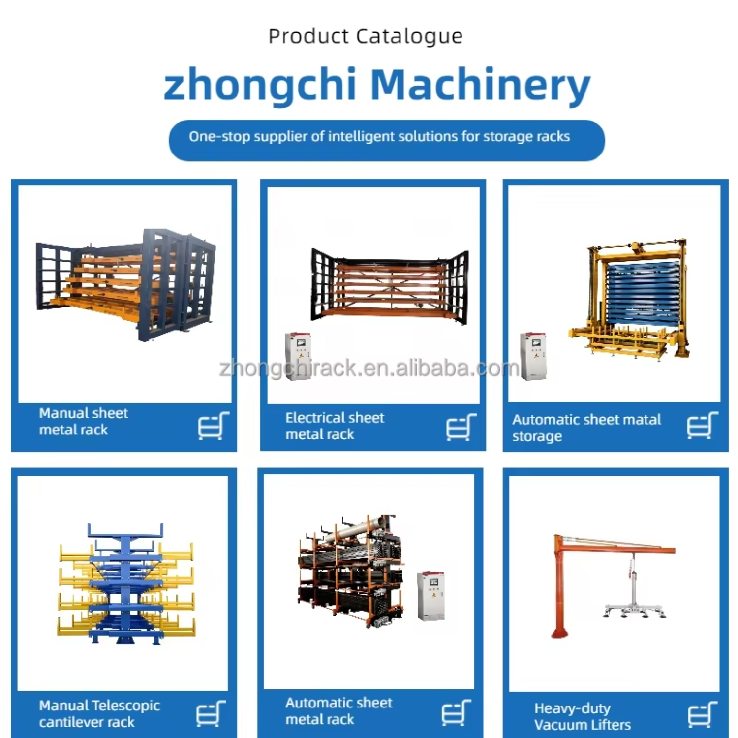 Heavy Duty Electric Sheet Storage Rack Automated Warehouse Rack for Metal Plate Inventory Management