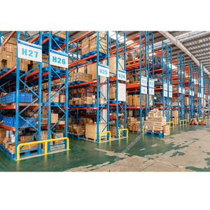 Heavy Duty Corrosion Protected Racking System Beam Structure Industrial Warehouse Rack Steel Panels Carton Parts Picking 1000KG
