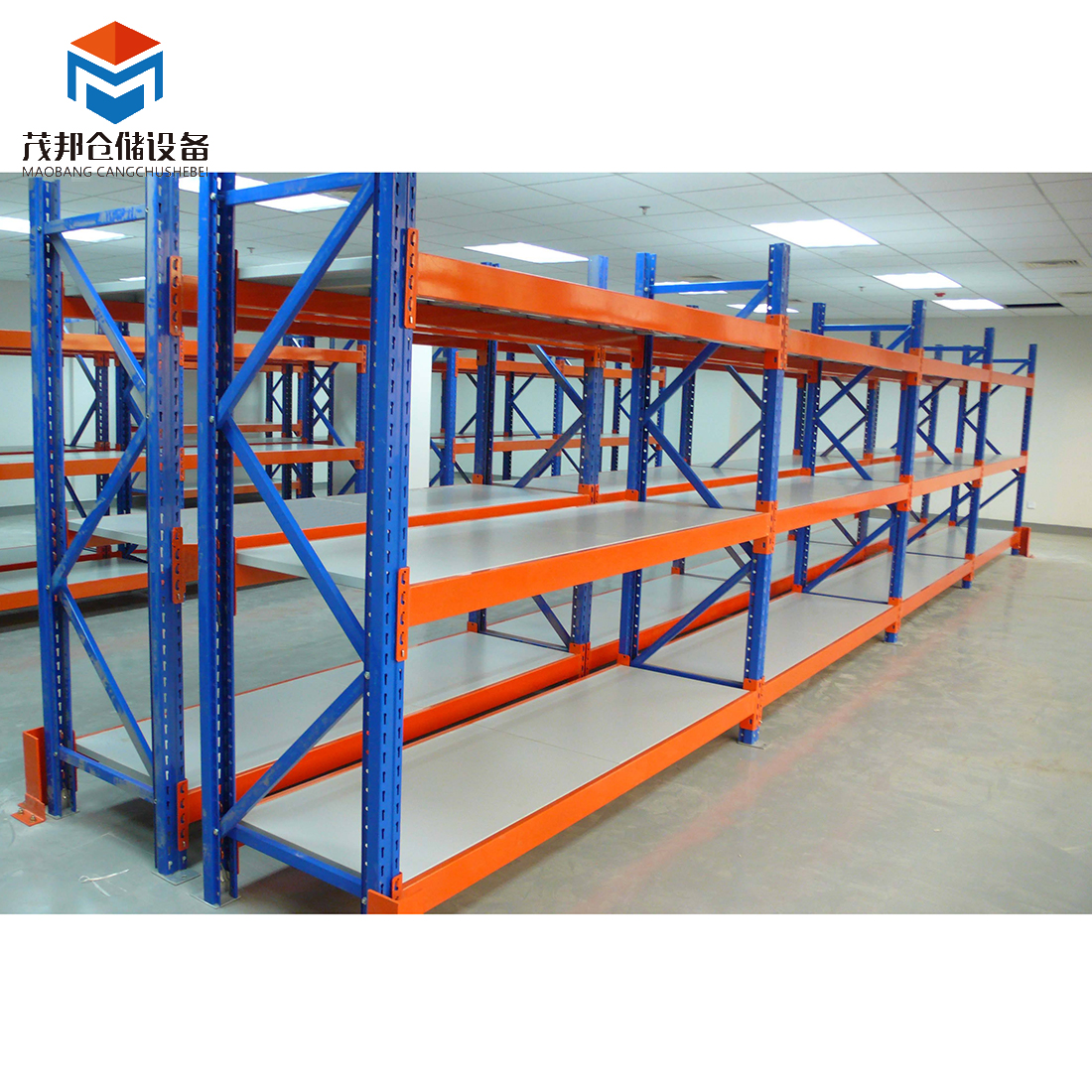 Factory Metal Display Shelf Industrial Warehouse Storage Rack Systems Heavy Duty Shelf Rack