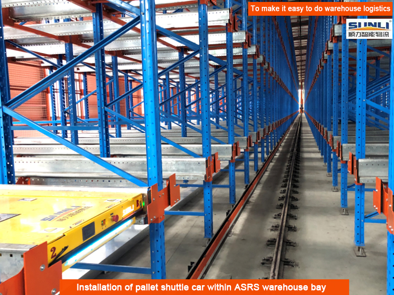 China Factory Direct Heavy Duty Steel Shelving Warehouse Automatic Two-Way Radio Shuttle Rack System Pallet Racking for Storage