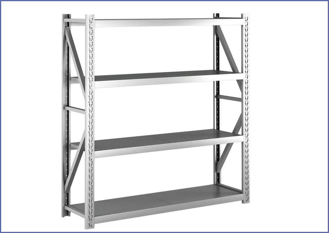 Heavy Duty Iron/Metal Durable Warehouse Shelves for Industrial Bulk Storage