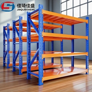Adjustable Steel Warehouse Shelving Rack Multi Layer Storage Cabinet Pallet Stacking Shelf for Garage Workshop